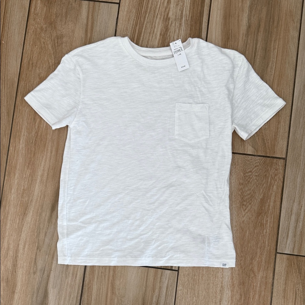 GAP Kids Soft White Short Sleeve Tee